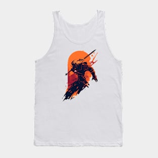 Monster Hunter - Orange Backdrop - Witcher Tank Top